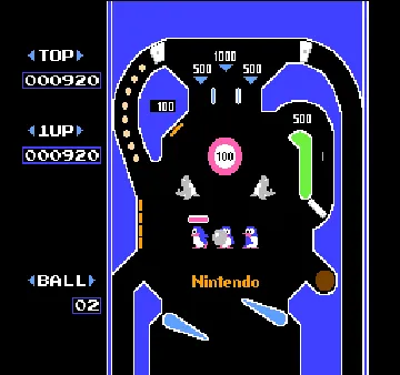 Pinball (USA) (e-Reader Edition) screen shot game playing